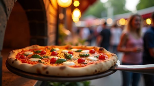Savourez des pizzas artisanales au kiosque à Condom